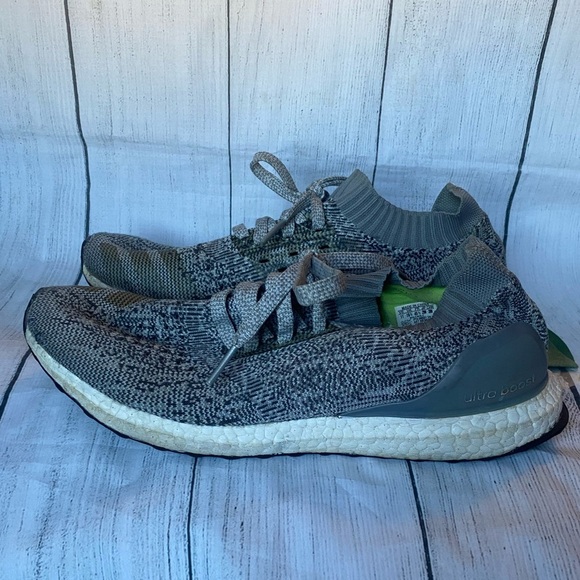 Adidas Ultra Boost Uncaged Clear Grey Runner PrimeKnit BB3898 Sz 11 - Picture 1 of 5